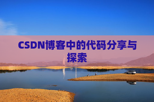 CSDN博客中的代码分享与探索 CSDN博客中的代码分享与探索
